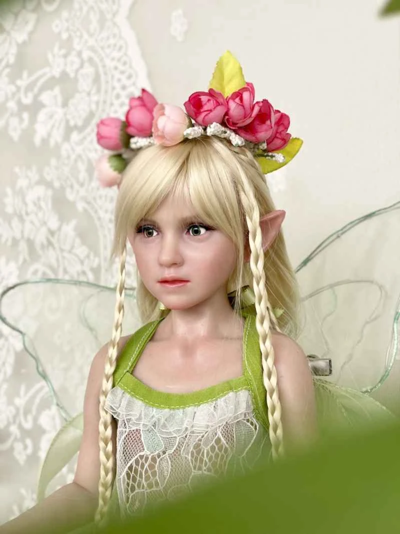 CATDOLL 60CM Sasha Silicone Mini Sex Doll (Elf Ear)